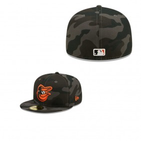 Men's Baltimore Orioles Camo Dark 59FIFTY Fitted Hat