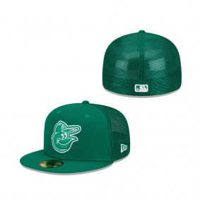 Baltimore Orioles New Era 2022 St. Patrick's Day On-Field 59FIFTY Fitted Hat Green