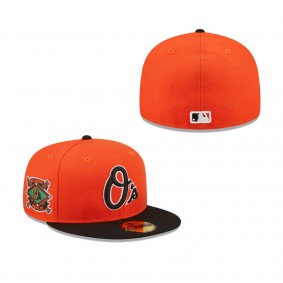 Men's Baltimore Orioles Orange Team AKA 59FIFTY Fitted Hat