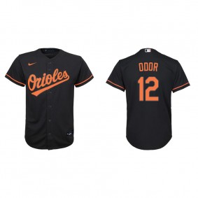 Youth Baltimore Orioles Rougned Odor Black Alternate Jersey
