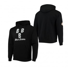 Birmingham Black Barons Stitches Negro League Logo Pullover Hoodie Black