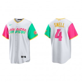 Blake Snell San Diego Padres White 2022 City Connect Replica Jersey