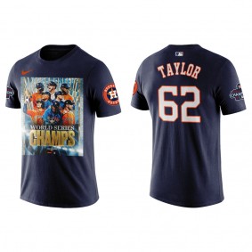 Blake Taylor Houston Astros Navy 2022 World Series Champions Graphic T-Shirt