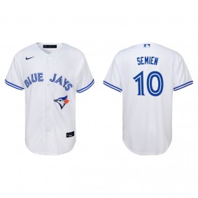 Youth Toronto Blue Jays Marcus Semien White Replica Home Jersey