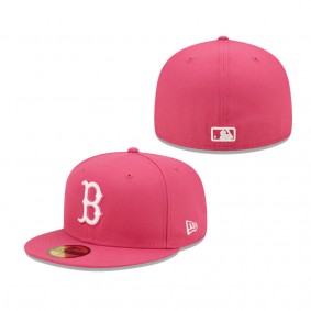 Men's Boston Red Sox Beetroot Logo 59FIFTY Fitted Hat