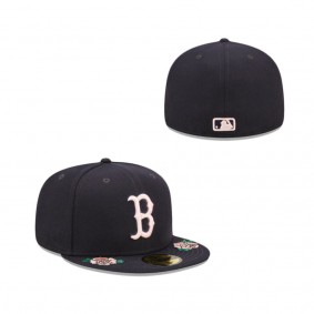 Boston Red Sox Double Roses Fitted Hat