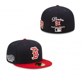 Boston Red Sox Letterman 59FIFTY Fitted Hat
