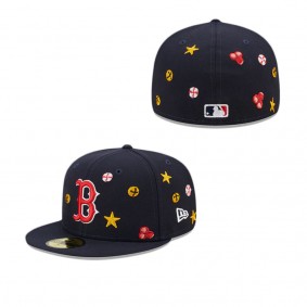 Boston Red Sox Sleigh 59FIFTY Fitted Hat