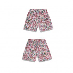 Boston Red Sox Watercolor Floral Shorts