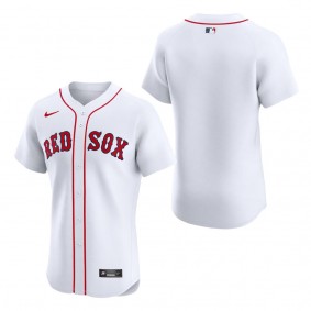 Men's Boston Red Sox White Home Elite Jersey