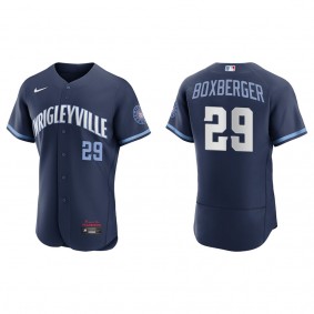 Brad Boxberger Men's Chicago Cubs Nike Navy City Connect Authentic Jersey