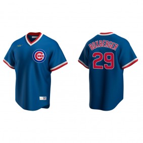 Brad Boxberger Men's Chicago Cubs Nike Royal Road Cooperstown Collection Jersey