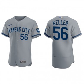 Brad Keller Men's Kansas City Royals Nike Gray 2022 Authentic Jersey