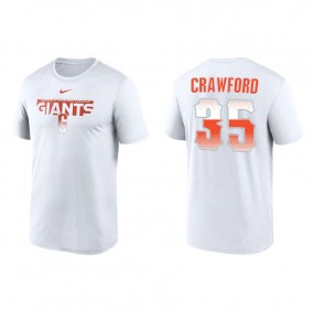 Brandon Crawford San Francisco Giants 2022 City Connect Legend Performance T-Shirt White