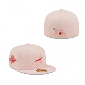 Atlanta Braves Blossoms Fitted Hat