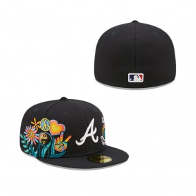 Atlanta Braves Groovy 59FIFTY Fitted Hat