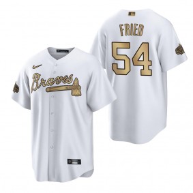 Max Fried Braves White 2022 MLB All-Star Game Replica Jersey