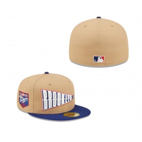 Brooklyn Dodgers Classic Camel 59FIFTY Fitted Hat