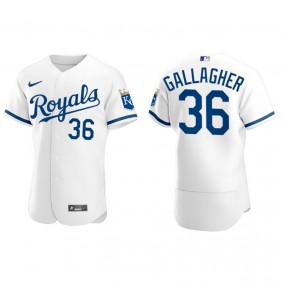Cam Gallagher Men's Kansas City Royals Nike White Home 2022 Authentic Jersey