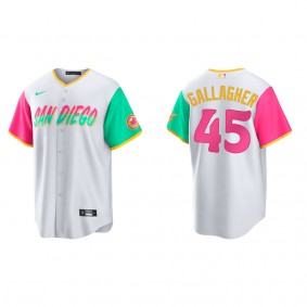 Padres Cam Gallagher White 2022 City Connect Replica Jersey