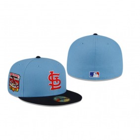St. Louis Cardinals Blue Just Caps Drop 5 59FIFTY Fitted Hat
