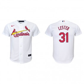 Youth St. Louis Cardinals Jon Lester White Replica Home Jersey