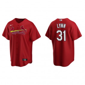 St. Louis Cardinals Lance Lynn Red Replica Alternate Jersey