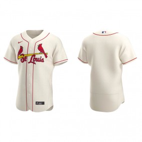 Men's St. Louis Cardinals Cream Authentic Alternate Jersey
