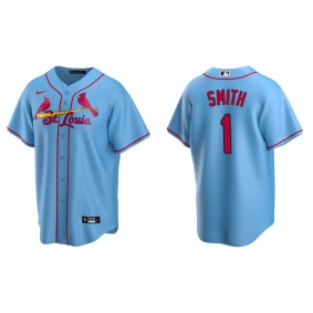 Men's St. Louis Cardinals Ozzie Smith Light Blue Replica Alternate Jersey