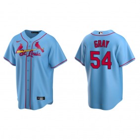 St. Louis Cardinals Sonny Gray Light Blue Replica Alternate Jersey