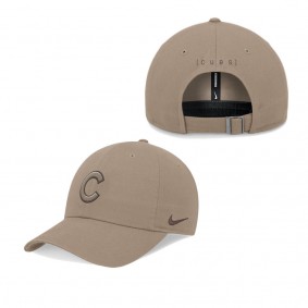 Men's Chicago Cubs Khaki Statement Club Adjustable Hat
