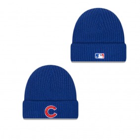 Chicago Cubs Letterman Knit Hat