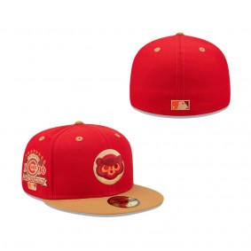 Chicago Cubs Red Rock 59FIFTY Fitted Hat