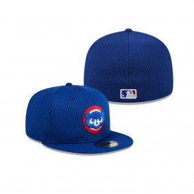 Men's Chicago Cubs Royal 2024 Batting Practice 59FIFTY Fitted Hat