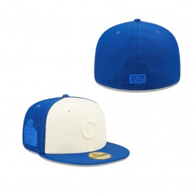 Chicago Cubs Royal Tonal Two Tone Fitted Hat