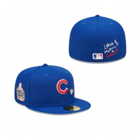 Chicago Cubs Team Heart 59FIFTY Fitted Hat