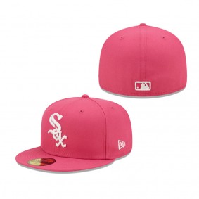 Men's Chicago White Sox Beetroot Logo 59FIFTY Fitted Hat