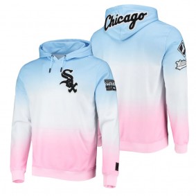 Men's Chicago White Sox Pro Standard Blue Pink Ombre Pullover Hoodie