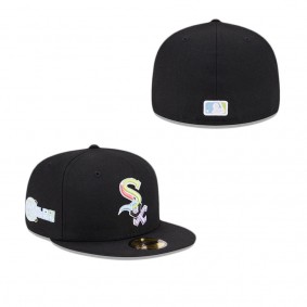 Chicago White Sox Colorpack Black 59FIFTY Fitted Hat