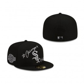 Chicago White Sox Cursive 59FIFTY Fitted Hat