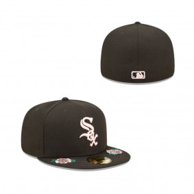 Chicago White Sox Double Roses Fitted Hat