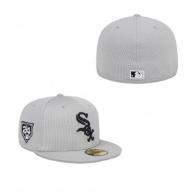 Men's Chicago White Sox Gray 2024 Spring Training 59FIFTY Fitted Hat