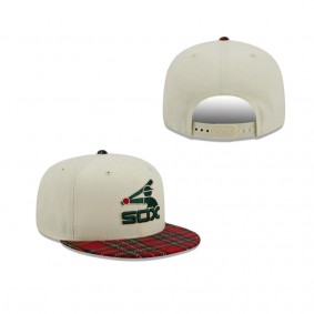 Chicago White Sox Plaid Visor 9FIFTY Snapback Hat