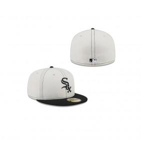 Men's Chicago White Sox Sandy Linen 59FIFTY Fitted Hat