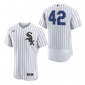 Men's Chicago White Sox White 2023 Jackie Robinson Day Authentic Jersey