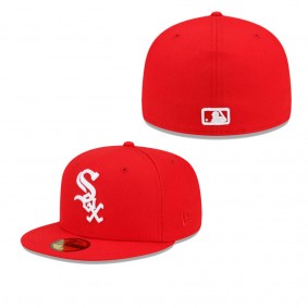Men's Chicago White Sox x Joe Freshgoods Red Team 59FIFTY Fitted Hat