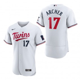 Chris Archer Minnesota Twins White Home 2023 Authentic Jersey