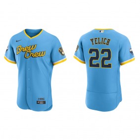 Christian Yelich Brewers City Connect Authentic Jersey