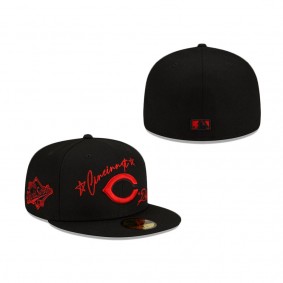 Cincinnati Reds Cursive 59FIFTY Fitted Hat