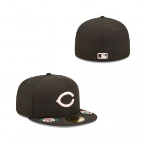 Cincinnati Reds Double Roses Fitted Hat